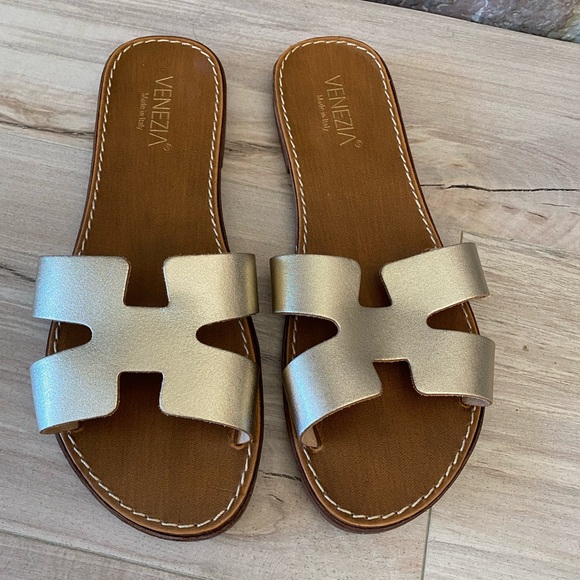 Venezia Leather Sandals - Picture 4 of 7